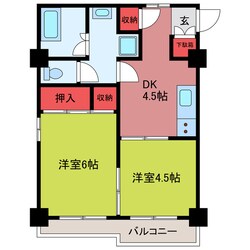 芦山ビルの物件間取画像